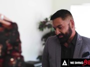 Naughty Unexpected Bisexual Threesome At The Office 2/16