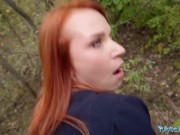 Public Agent Clemence Audiard POV blowjob and public sex with big dick 5/16