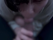 口の中に大量に射精されるショートヘア女子♡bloujob cuminmouth 3/16