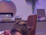 i suck his cock and swallow his cum while he watches porhnub 13/16