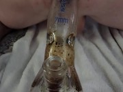 Felt Like Feeling The Bong In my Ginger Cum Hole