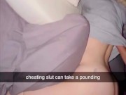 Nasty Cheating 18 Year old Run through in her Dorm on Snapchat- Alabama University part 2 12/16