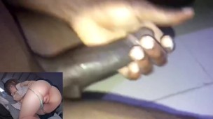 STROKING BBC MOANS, TALKING DIRTY