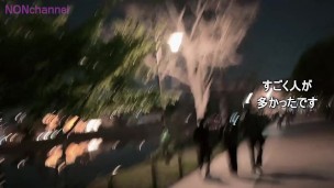 【ドキュメント】上野公園💛ご主人様と羞恥プレイ💛露出＠摺鉢山