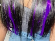 ටානි නංගියා නහය විදලා කොණ්ඩෙ පාට කරලා කාලෙකින් ඇවිත් දෙන සැප / Sexy girl say remove the condom 1/16