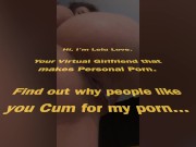 Big boobs babe showing closeup pussy shots after fucking creampie & cumshots, female and financial domination JOI - Lelu Love 16/16