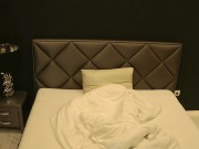 No Panties No Bra Hot Amateur College Girl in a Sexy Sundress plays with her Phone and Checks her Social Media 3/16