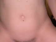 Kinky wife with pumped pussy and tits.POV cowgirl. Subscribe if you want to se bigger pussy 12/16