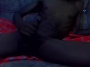 Massaging Big Black Horny Dick For Daddy 14/16