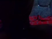 Massaging Big Black Horny Dick For Daddy 6/16