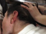 girls kitchen licking 12/16