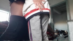 We continued to fuck after we were caught in the barn (part 2) - Lesbian_illusion