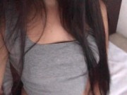 STEP-SISTER came to keep me company - we fucked and the bitch recorded it all 5/16