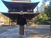 【個人撮影】朝に露天風呂♨️で癒された後、室内に戻った瞬間に我慢できずベッドに押し倒して中出しSEX💓激しいピストンの音が鳴り響く...♡／Japanese amateur hentai ／日本人 15/16