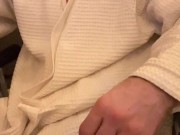 Cozy evening with daddy! Watching porn after the sauna! 1/16