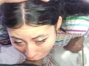 ¡QUE GARGANTA PROFUNDA GOSTOSA! Minha amiga me deu um boquete super babado 10/16