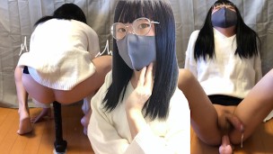 [男の娘 | FULL] 40cm越えディルドで唸り声を出しながら結腸アクメ！！