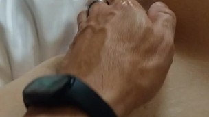 MASTURBANDO A MI NOVIA CON 4 DEDOS