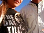 cock sucking by the beach with krystal 1/16