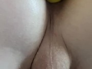 I GIVE HIM A PROSTATE MASSAGE WITH A VIBRATOR WHILE HE MILKS HIS COCK.( Massive Load) 5/16