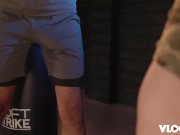 Inked Babe Rides Huge Dick After Blowjob 7/16