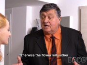 DADDY4K. Need for help motivates girl to have sex with BF's fat daddy 4/16