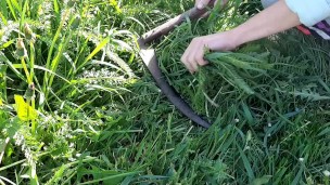 I fucked a village girl neighbor in a barn while no one saw - IkaSmokS