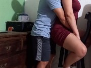 casual and real fuck with my university female teacher who is visiting my house 1/16