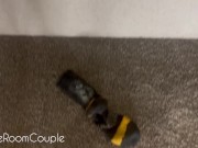 Giantess Catches Tiny in Her Ass and Gives Him to Her Man as a Sex Toy 13/16