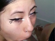 Chupei essa rola gostosa porque fiquei com tesão, boquete amador real