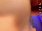 Double cum is not enough! She keeps riding and fingering until SQUIRTING ORGASM on BIG COCK 6/16