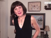 Hairy MILF Meredith Johnson Toying Her Twat On Cam - AMATEUR EURO 1/16