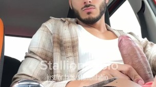 Flashing dick while driving