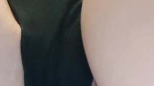 Creampied Hotwife Masturbates While Her Lover Is In The Shower