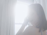 LUCIDFLIX Adorable petite brunette Kylie Rocket fucks her admirer 3/16