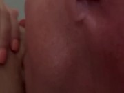 Sexy wife with tight pussy has muscular boy toy lick every drop 8/16