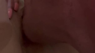 Sexy wife with tight pussy has muscular boy toy lick every drop