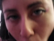 ¡A putinha chupou tão gostoso que gozei na garganta dela! 3/16