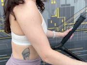 Gym , Milf, Pick Up And Rough Fuck That Bubble Ass On Leggins 2/16