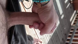 Balcony Jerkoff