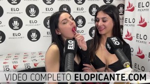 MIELCITA Y ALMENDRA CHUPAN LA PALETA BON BON BUM