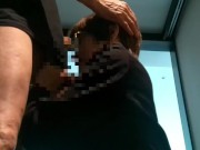 フェラ好き変態熟女の仁王立ち濃厚イラマチオ 5/16