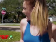 MY GF - Sweet Babe Kinsley Kane Is Shy At First But Quickly Starts Showing Her WIld Side In Bed 3/16