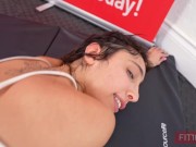 FIT18 - Eva Generosi - Casting 5 feet 88lb Petite Italian With A Perfect Body 12/16