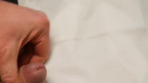 Praising his slut for helping daddy cum