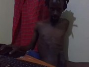 Solo Big Black Dick Masturbation 1/16