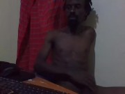 Solo Big Black Dick Masturbation 2/16