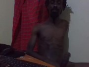 Solo Big Black Dick Masturbation 6/16