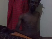 Solo Big Black Dick Masturbation 7/16