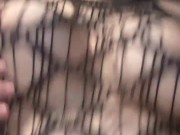 Bouncing my big round breasts in sheer lingerie 11/16